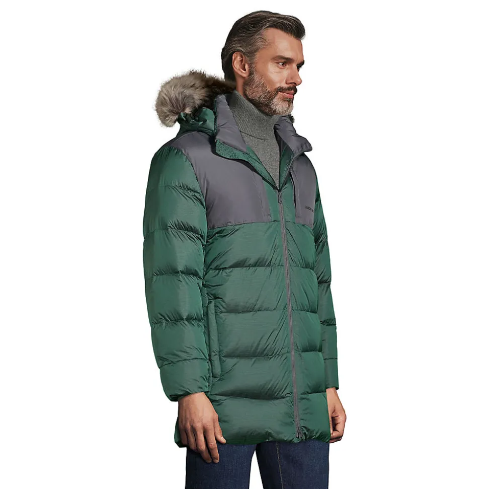 Daunen-Parka mit Kapuze für Herren