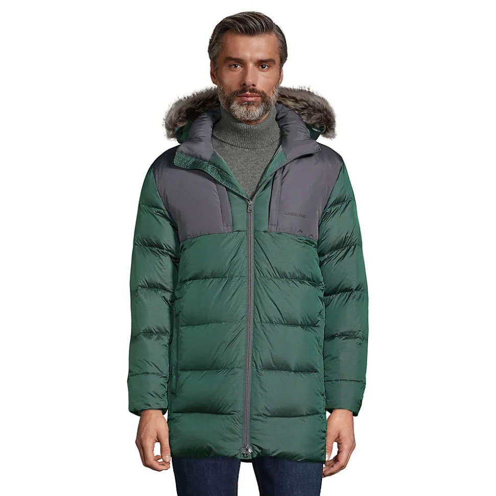 Daunen-Parka mit Kapuze für Herren