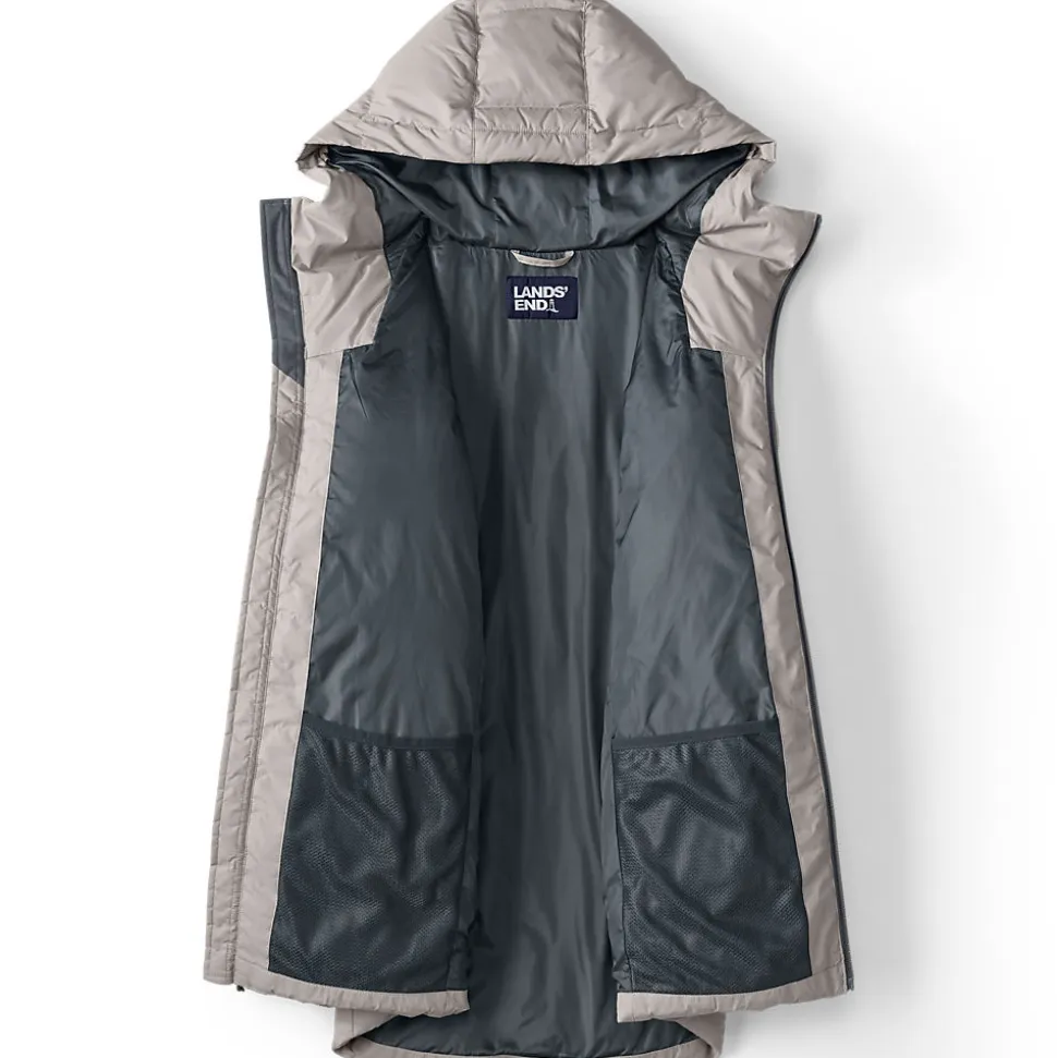 Daunen-Steppjacke mit Kapuze für Herren