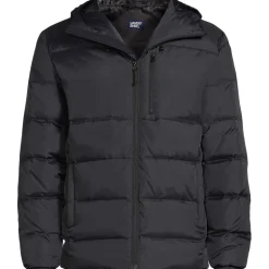 Daunen-Steppjacke mit Kapuze für Herren