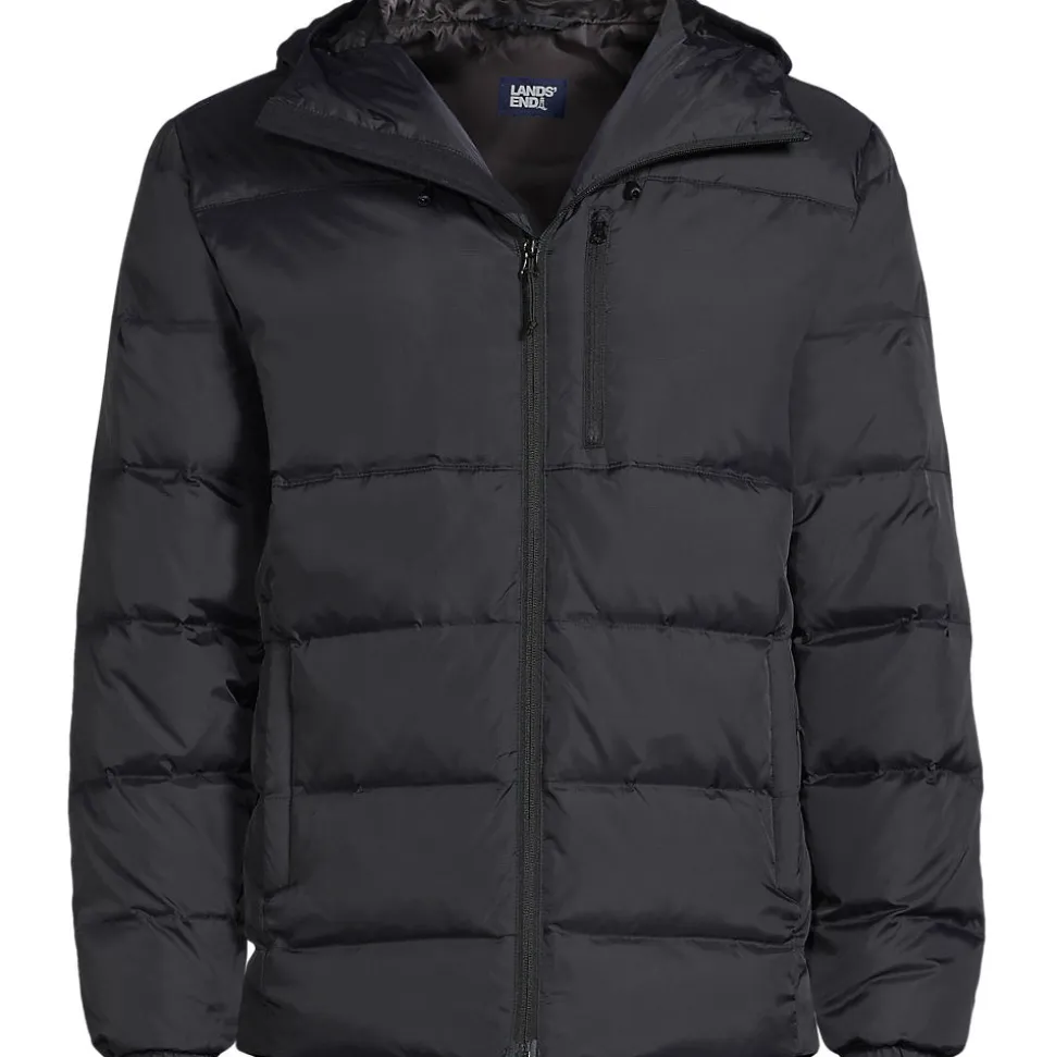 Daunen-Steppjacke mit Kapuze für Herren