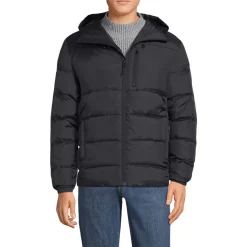Daunen-Steppjacke mit Kapuze für Herren