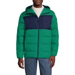 Daunen-Steppjacke mit Kapuze für Herren