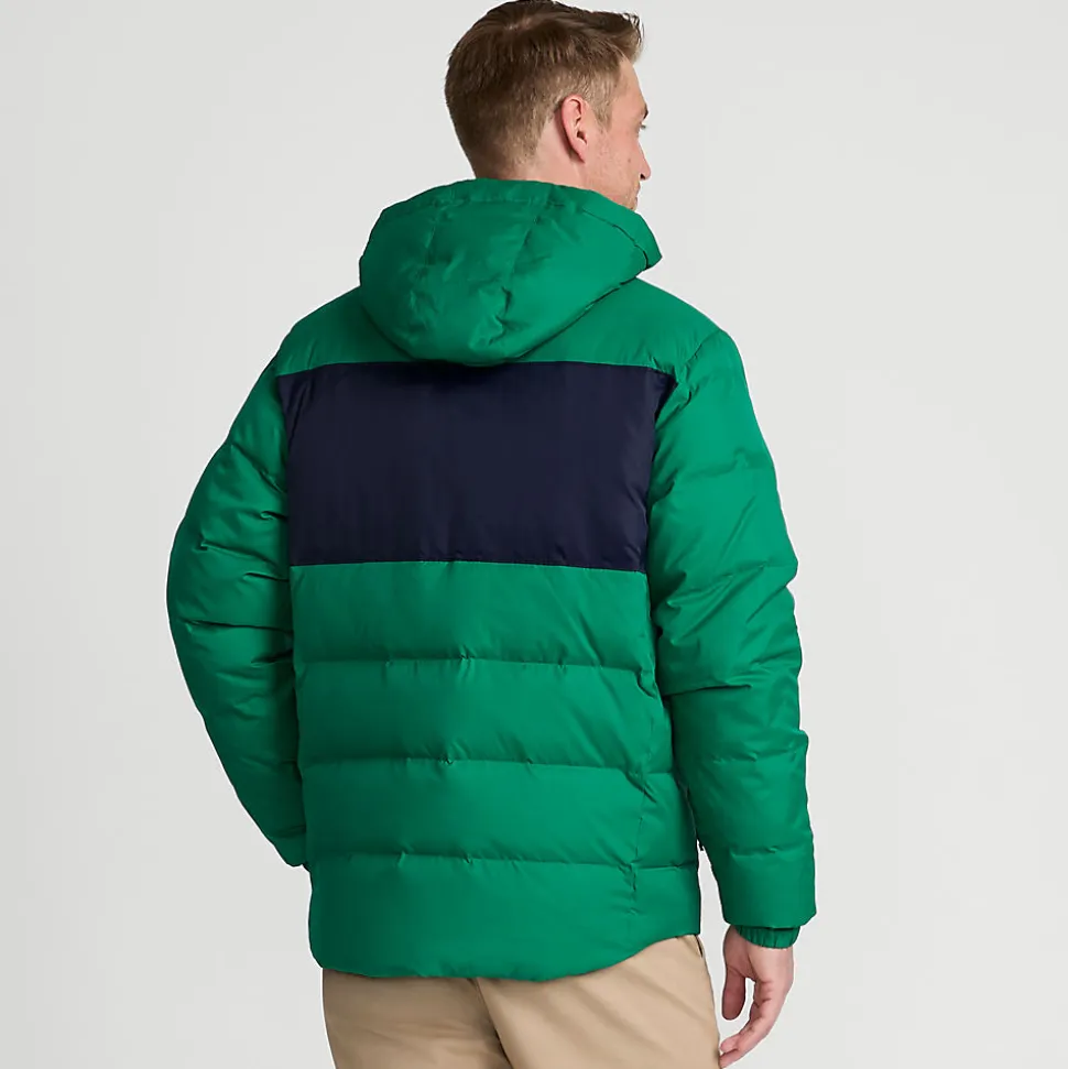Daunen-Steppjacke mit Kapuze für Herren