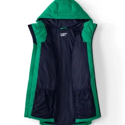 Daunen-Steppjacke mit Kapuze für Herren