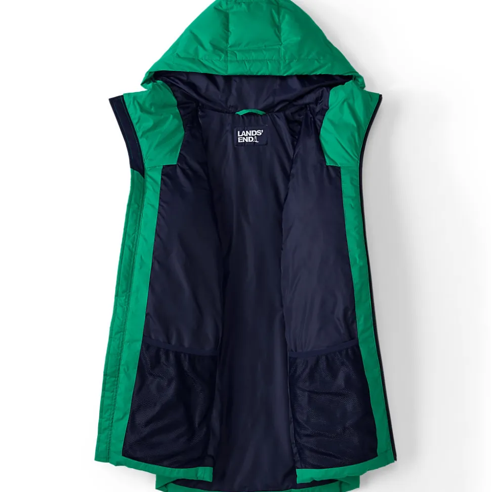 Daunen-Steppjacke mit Kapuze für Herren