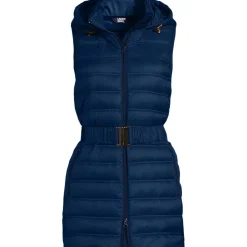 Daunenweste WANDERWEIGHT Verstaubar Ultraleicht mit Gürtel für Damen