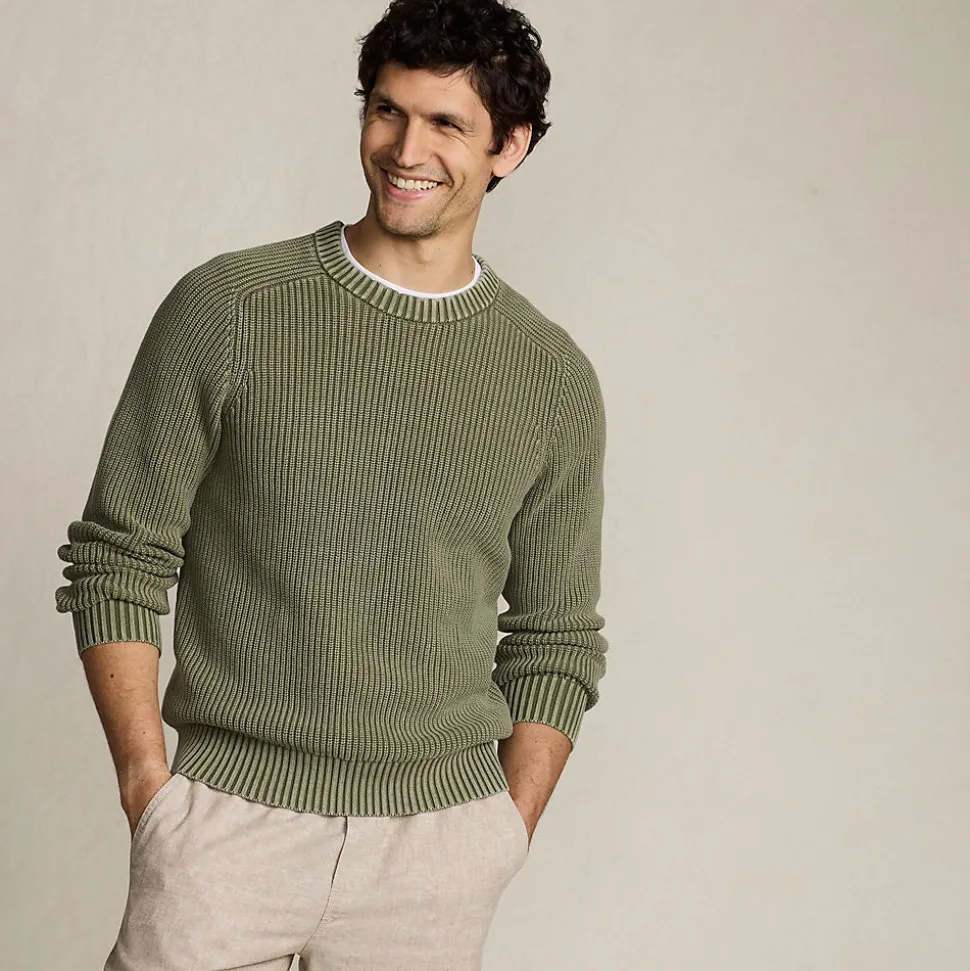 DRIFTER Pullover im Shaker-Rippstrick für Herren