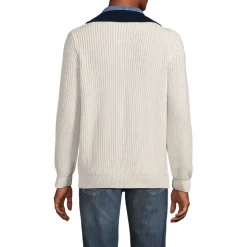 DRIFTER Pullover mit Colorblock-Kragen und Reißverschluss für Herren