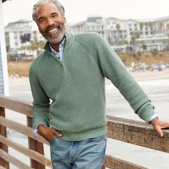 DRIFTER Pullover mit Reißverschluss