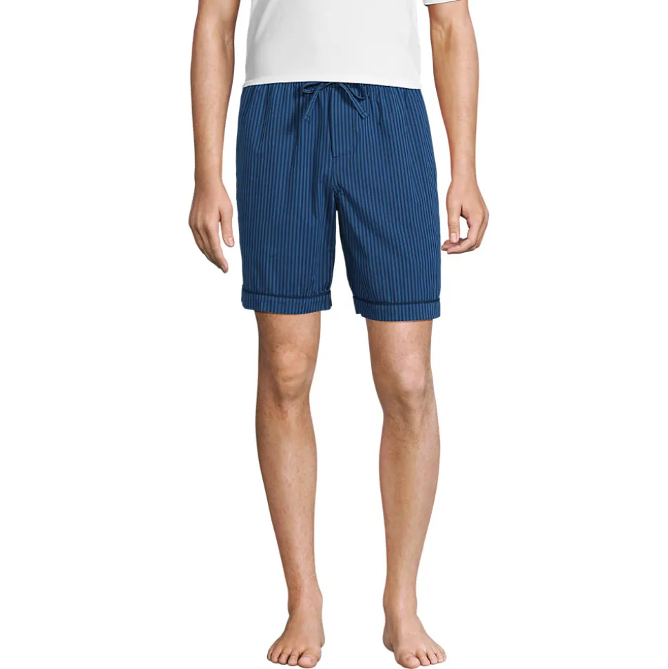 Essenzielle Popelin-Pyjamashorts für Herren