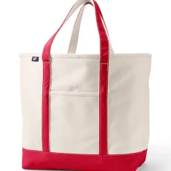 Extragroße offene Canvas-Tasche