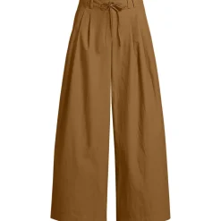 Extraweite Bundfaltenhose aus Baumwoll-Popeline für Damen