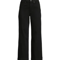 Farbige Culotte-Jeans High Waist