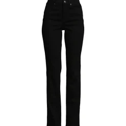 Farbige Straight Fit Jeans High Waist