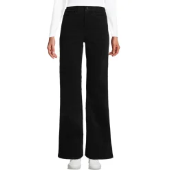 Feincord-Schlaghose High Waist für Damen