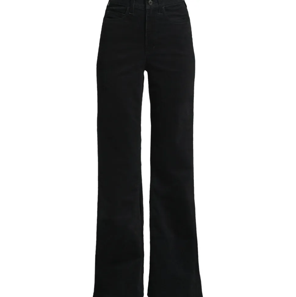 Feincord-Schlaghose High Waist für Damen