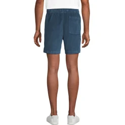 Feincord-Shorts mit Dehnbund für Herren, 18 cm