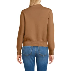 Feinstrick-Blazer mit Reißverschluss für Damen