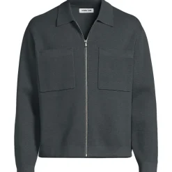 Feinstrick-Cardigan mit Reißverschluss für Herren