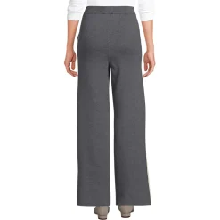 Feinstrick-Jerseyhose mit Streifendetail für Damen
