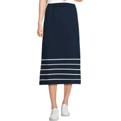 Feinstrick-Midirock für Damen