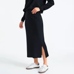 Feinstrick-Midirock für Damen