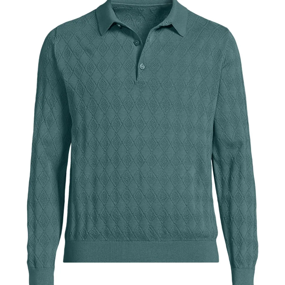 Feinstrick-Poloshirt für Herren