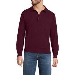 Feinstrick-Poloshirt für Herren