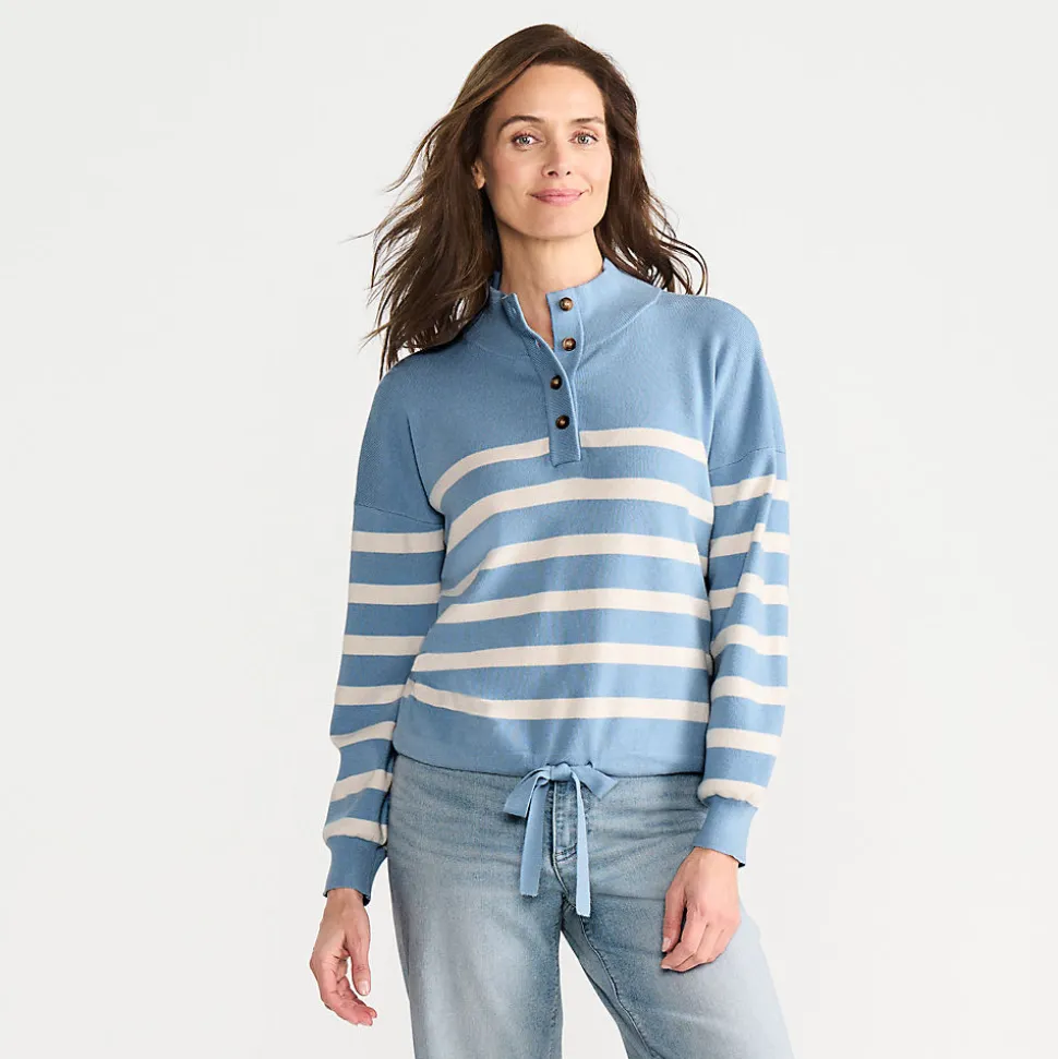 Feinstrick-Pullover aus softem Viskosemix für Damen