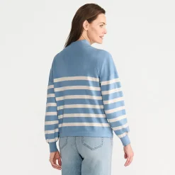 Feinstrick-Pullover aus softem Viskosemix für Damen
