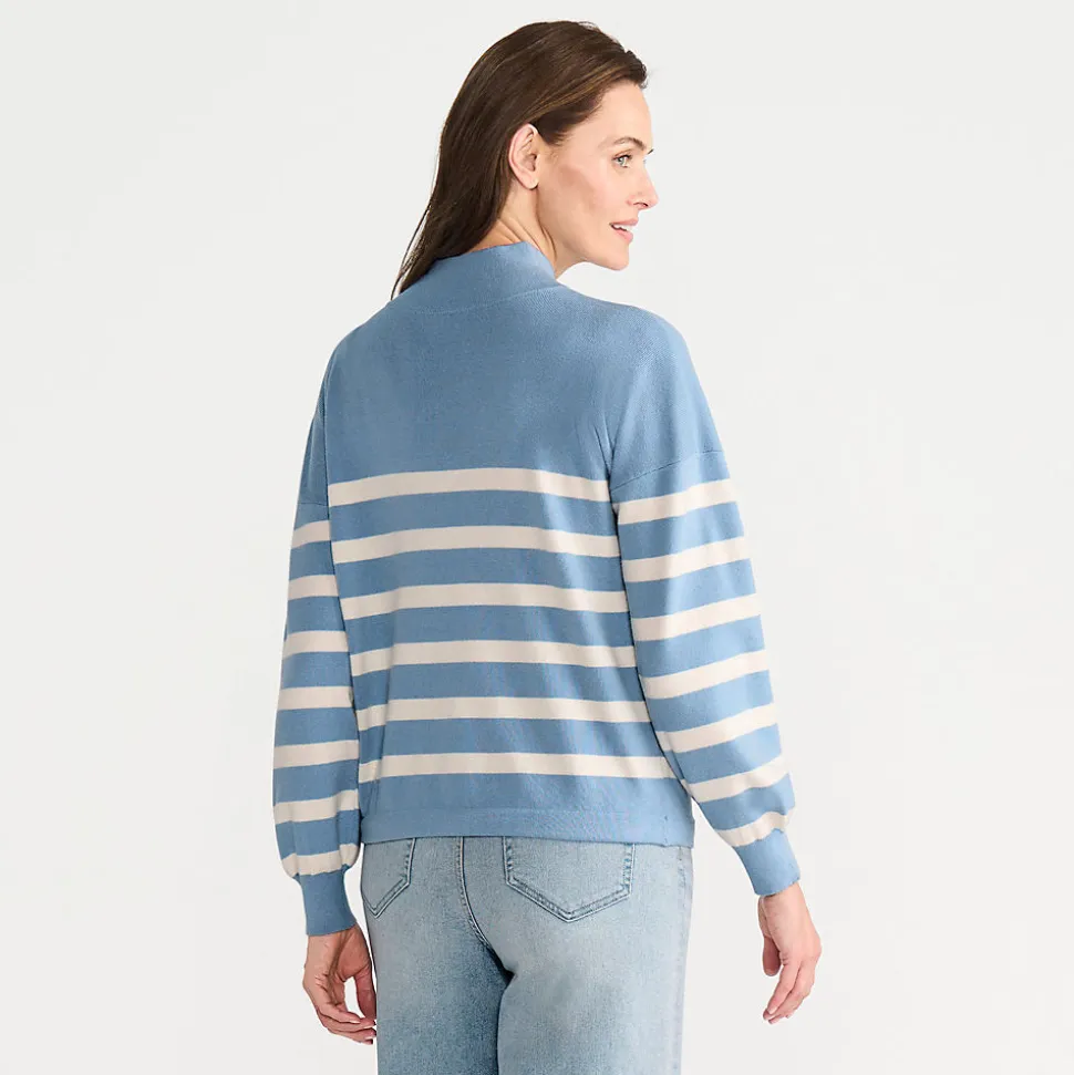 Feinstrick-Pullover aus softem Viskosemix für Damen