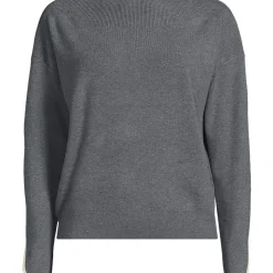 Feinstrick-Pullover mit U-Boot-Ausschnitt für Damen