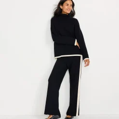Feinstrick-Rollkragenpullover für Damen