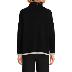 Feinstrick-Rollkragenpullover für Damen