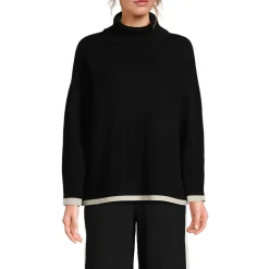 Feinstrick-Rollkragenpullover für Damen