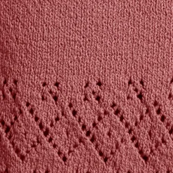 Feinstrick-Top mit Ajourdetails für Damen