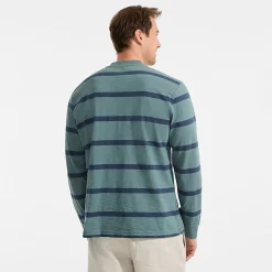 Flammgarn-Henleyshirt aus reiner Baumwolle für Herren