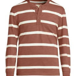 Flammgarn-Henleyshirt aus reiner Baumwolle für Herren