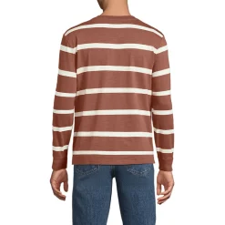 Flammgarn-Henleyshirt aus reiner Baumwolle für Herren