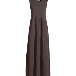 Flammgarn-Maxikleid aus reiner Baumwolle für Damen