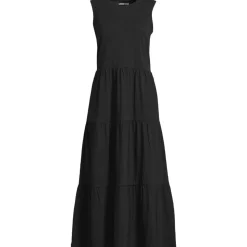 Flammgarn-Maxikleid aus reiner Baumwolle für Damen