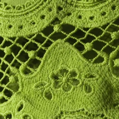 Flammgarn-Shirt mit Bordüren für Damen