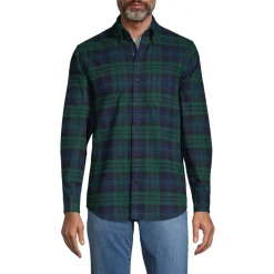 Flanellhemd für Herren, Classic Fit