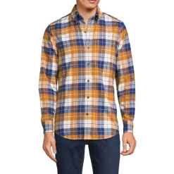 Flanellhemd für Herren, Classic Fit