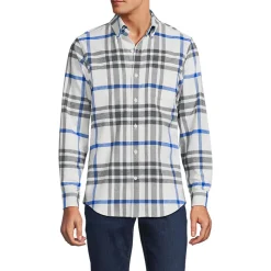 Flanellhemd für Herren, Classic Fit