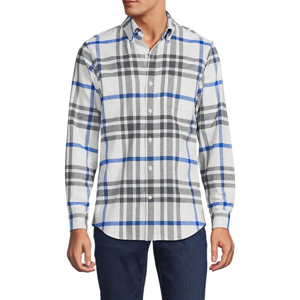 Flanellhemd für Herren, Classic Fit
