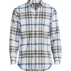 Flanellhemd für Herren, Classic Fit