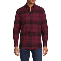 Flanellhemd für Herren, Classic Fit