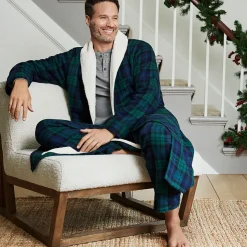 Flanell-Pyjamahose für Herren